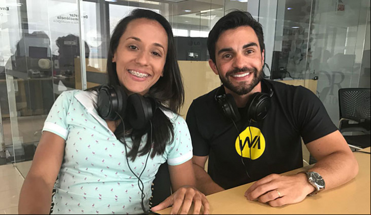 (Débora Lourenço e Max Prestes / Foto: Amanda Farias)
