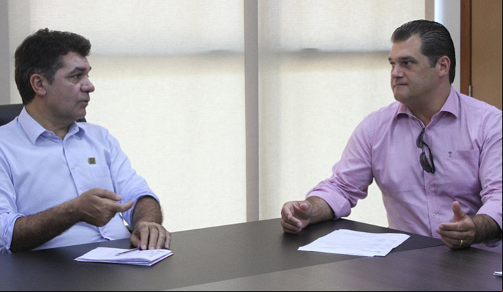 Clésio Salvaro e Cleiton Salvaro (foto: Émerson Justo)