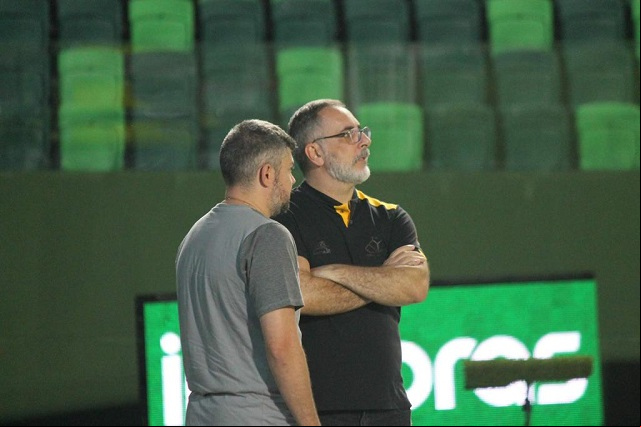 Juliano Camargo, executivo de futebol, é o responsável pela montagem do plantel para 2023 (Foto: Celso da Luz / Criciúma E.C)