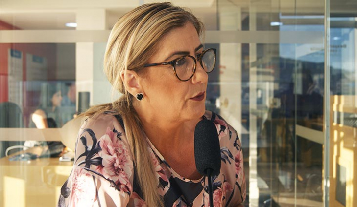 Reitora da Unesc, Luciane Ceretta (foto: arquivo/4oito)