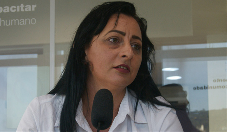 Psicóloga Dini Evangelista (foto: Erik Behenck)