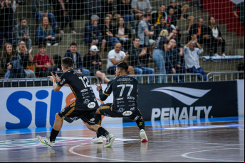 Notícia - Criciúma Futsal vence e assume liderança no Brasileirão