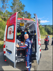 Notícia - Menina de 7 anos é atropelada em Lauro Muller