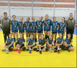 Notícia - Equipes de base de Forquilhinha vencem todas as partidas na etapa do Estadual