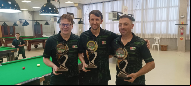 Notícia - Atleta do Mampituba é campeão da 2ª etapa do Estadual de Sinuca