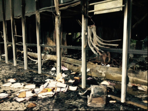 Notícia - Incêndio que atingiu prefeitura de Criciúma completa 10 anos