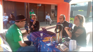 Notícia - [Áudios] Rádio Som Maior celebra anivesário de Forquilhinha com programa especial