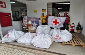 Notícia - Um ano depois, Cruz Vermelha de Criciúma segue atendendo vítimas das enchentes no RS