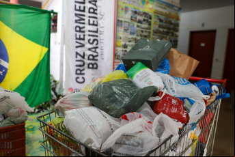 Notícia - Centenário de Criciúma: Campanha solidária arrecadou desde abril 50 toneladas de alimentos 