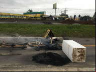 Manifestação em Maracajá. Foto: Divulgação