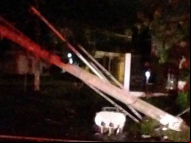 Acidente no bairro Pio Correa, em Criciúma